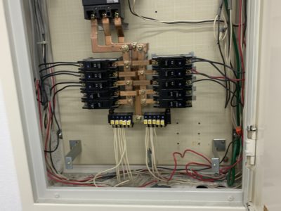 分電盤での回路分岐工事