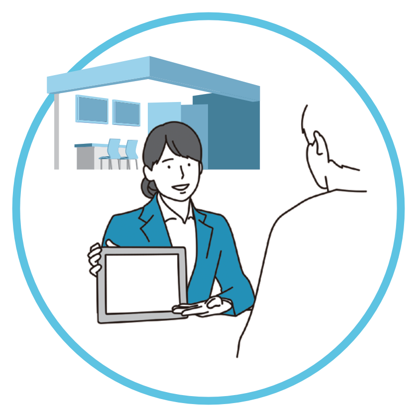 イベント・展示会会場で いろいろ運用したい