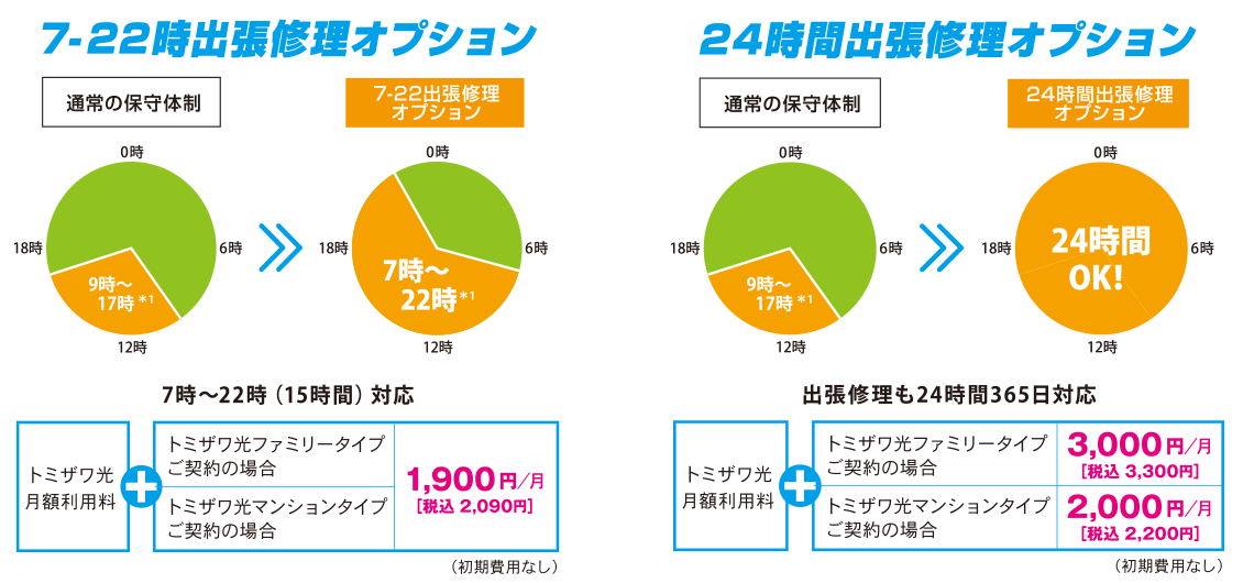 保守サポートオプション